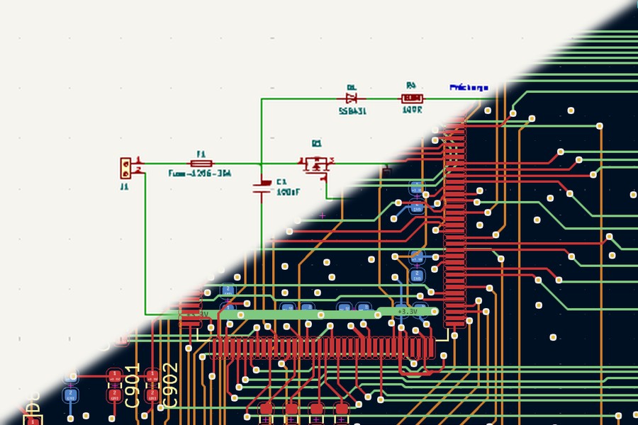 Du schéma au routage PCB